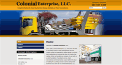 Desktop Screenshot of colonialcarting.net